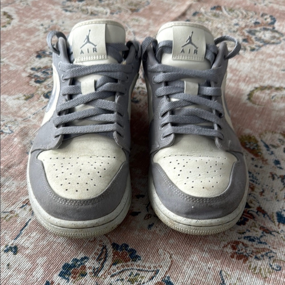 Nike Air Gray and White Sneakers